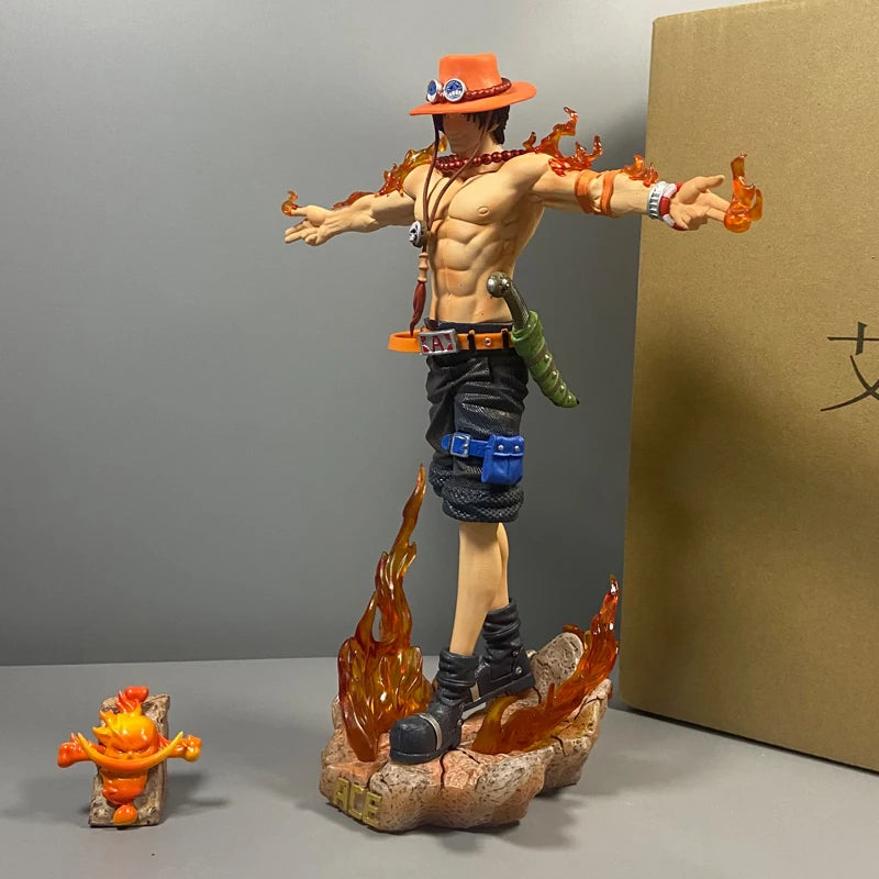 One Piece - Portgas D. Ace Action Figure - 28cm PVC with light effects